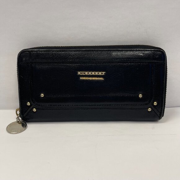 Burberry Blue Label Long Zippy Wallet - Black - Picture 1 of 11